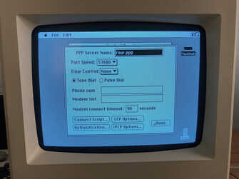 another screenshot of macintosh MacPPP control panel settings