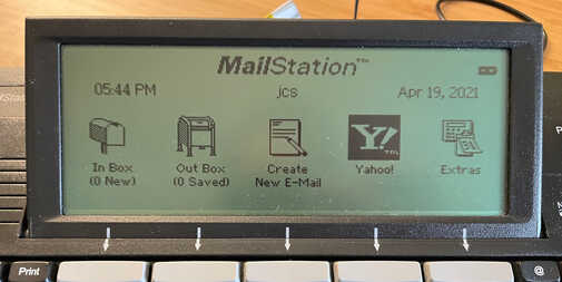 MailStation Menu