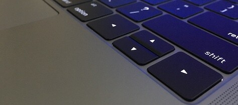 2016 macbook pro keyboard with shorter keys