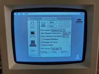 screenshot of macintosh MacPPP control panel