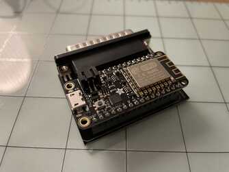 WiFiStation board - final revision assembled