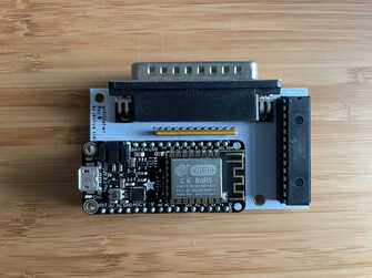 WiFiStation board - revision 2 assembled